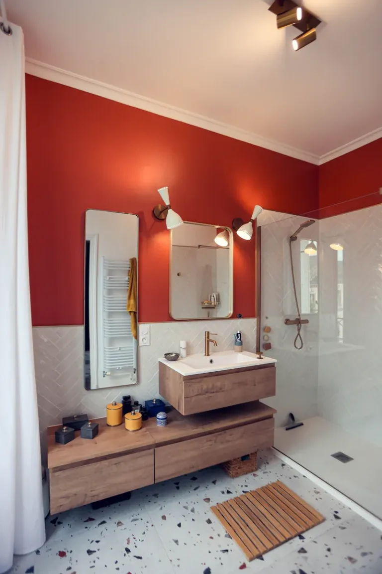 Réalisation avec la collection Terrazzo Contemporain